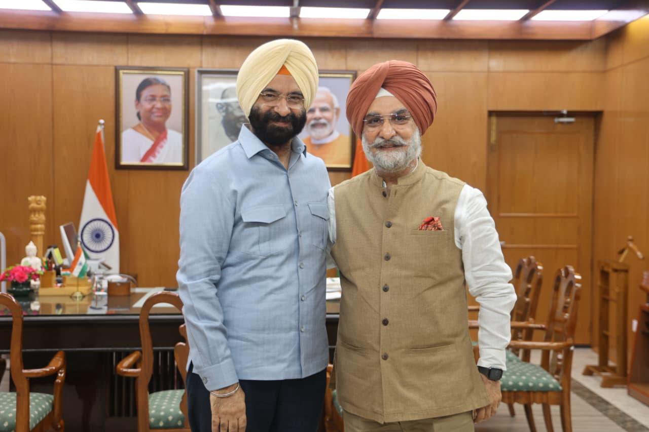 Sardar Manjinder Singh Sirsa, Minister, GNCTD, called on Hon’ble Lt. Governor.