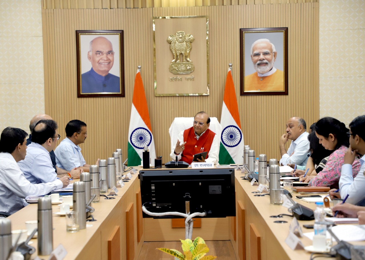 Hon’ble Lt. Governor chaired a meeting with Hon’ble Chief Minister and Hon’ble Deputy Chief Minister regarding…