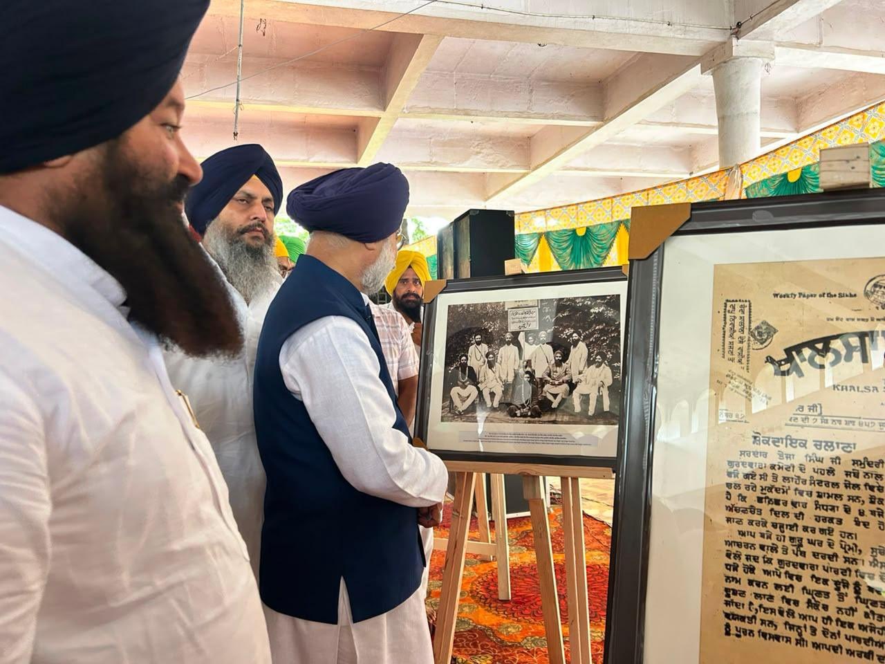 माननीय उपराज्यपाल को एसजीपीसी द्वारा अमृतसर में अजनाला के गुरुद्वारा गुरु का बाग में सम्मानित किया गया, जो सरदार तेजा…