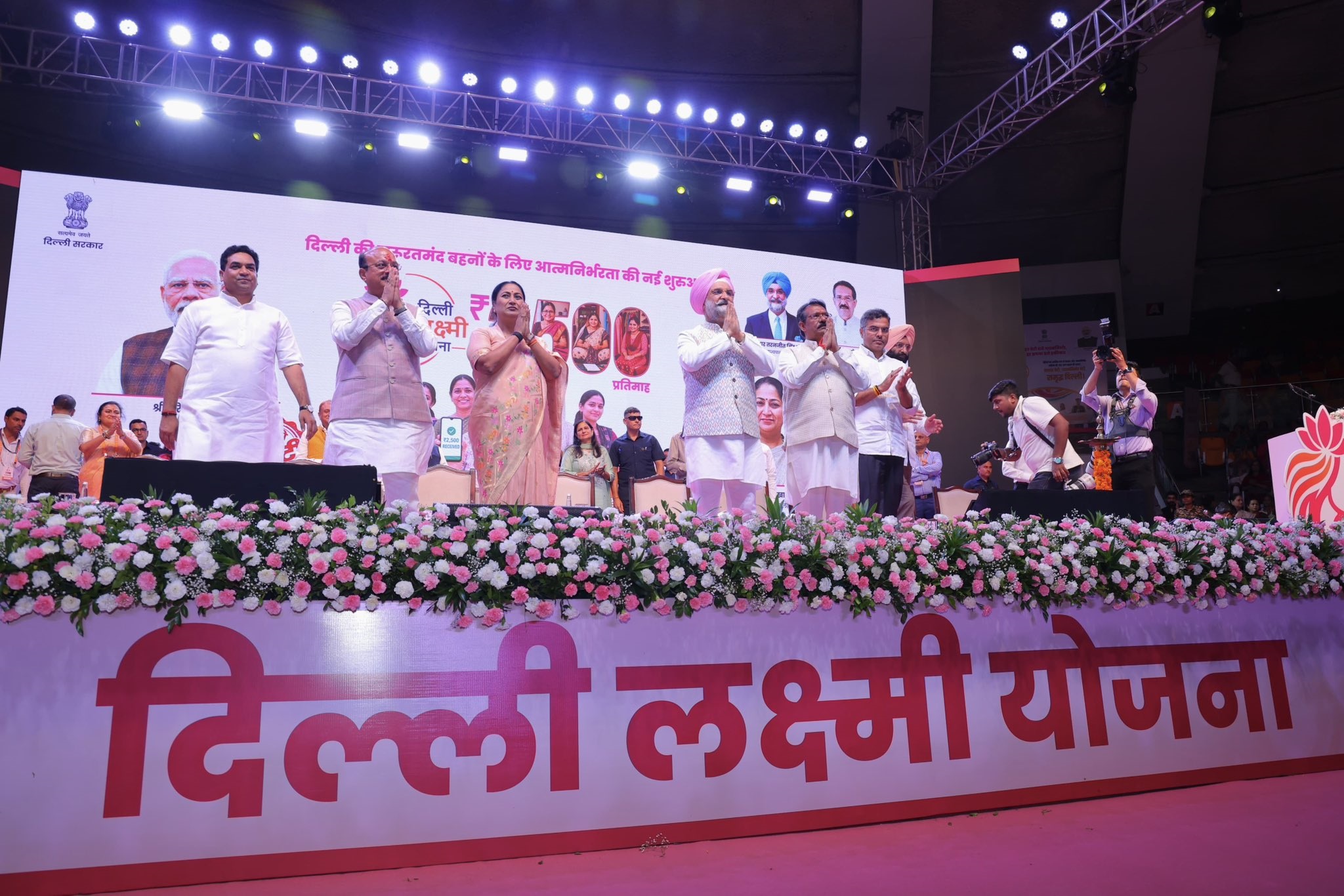 Hon’ble Lt. Governor joined Hon’ble Union MoS Shri Harsh Malhotra, Hon’ble Chief Minister Smt. Rekha Gupta and Hon’ble…