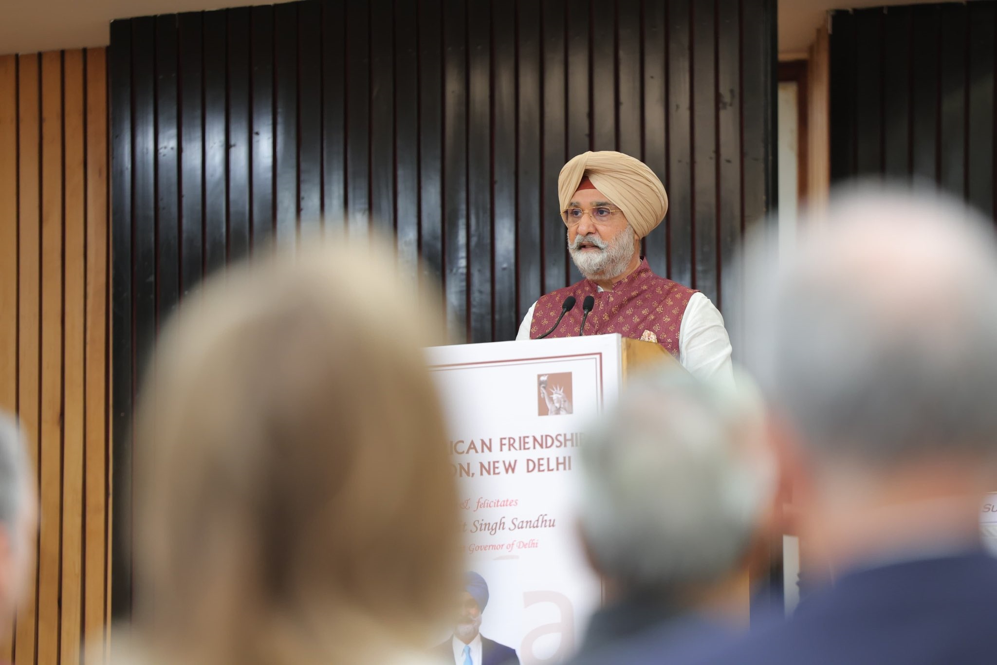 Hon’ble Lt. Governor addressing on Delhi’s journey towards becoming an inclusive, sustainable and future-ready capital…