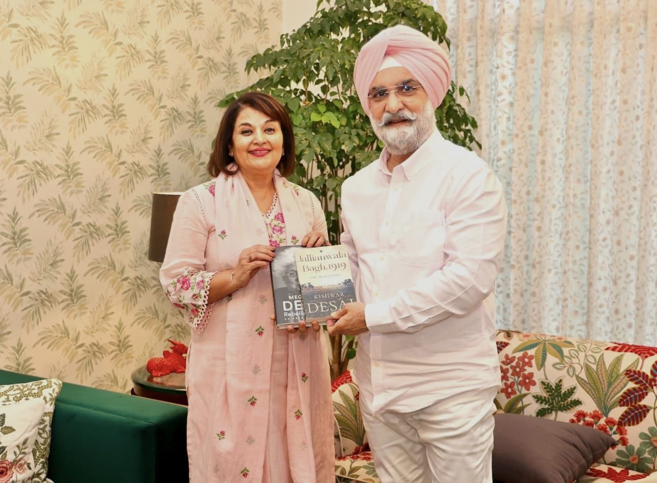 'द आर्ट्स एंड कल्चरल हेरिटेज ट्रस्ट' (पार्टीशन म्यूज़ियम) की लेखिका और चेयरपर्सन, लेडी किशवर देसाई ने माननीय…