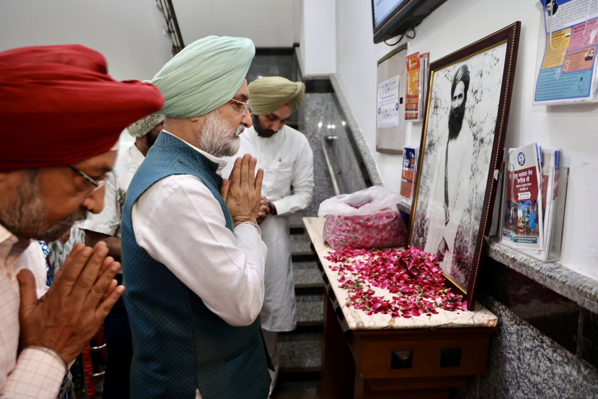 सरदार तेजा सिंह समुंद्री जी की शहादत के शताब्दी वर्ष के उपलक्ष्य में माननीय उपराज्यपाल गुरुद्वारा श्री गुरु सिंह सभा,…