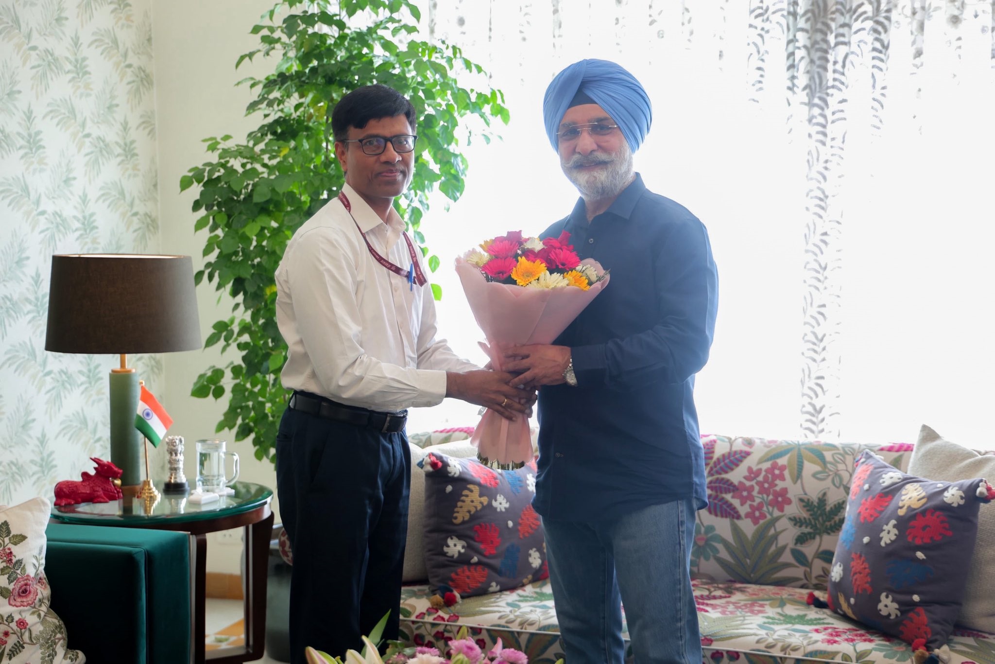 Dr. M. Srinivas, Member (Health), NITI Aayog, called on Hon’ble Lt. Governor.