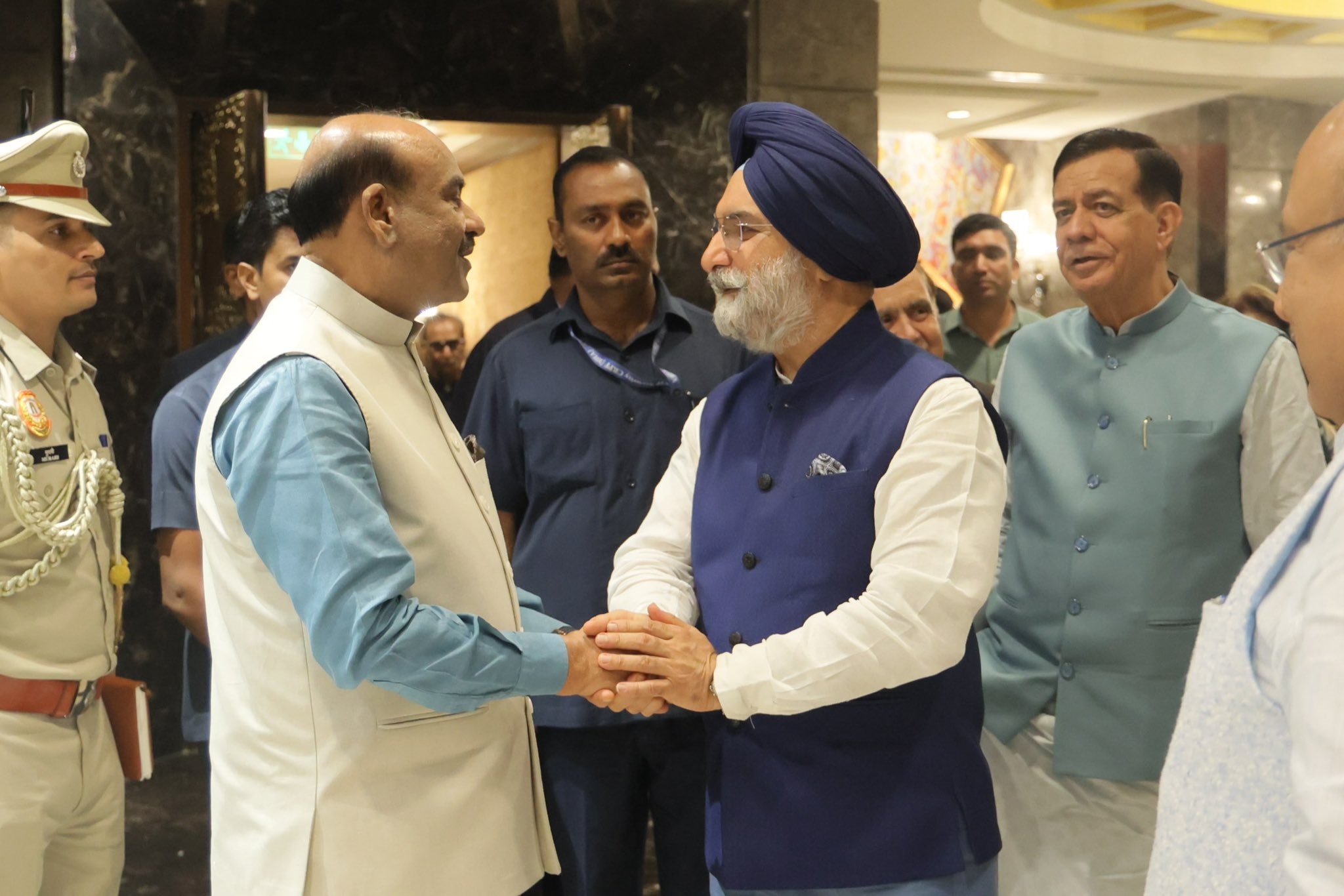 Hon’ble Lt. Governor engaged with Presiding Officers of different State Assemblies at a gathering hosted by the Hon’ble…