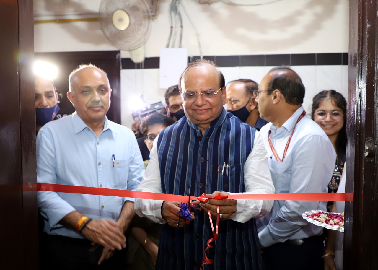 Hon’ble Lt. Govenror launched the 24X7 "eSanjeevani" OPD project at MCD's Hindu Rao Hospital