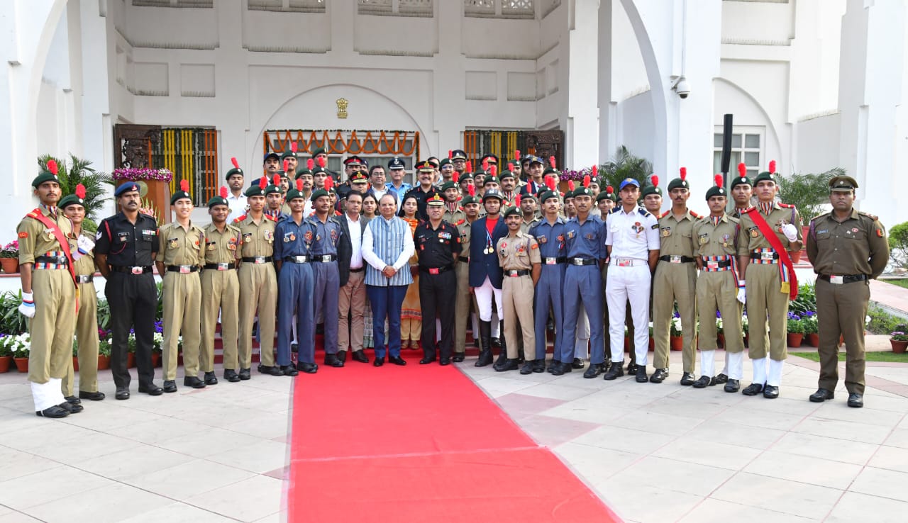 Hon’ble Lt. Governor interacted with the Republic Day Camp Contingent and PM Rally Cadets of NCC Directorate Delhi at…