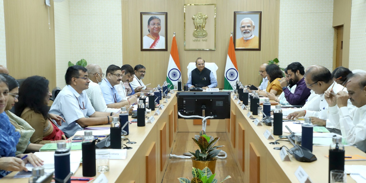 Hon'ble Lt. Governor Chaired The Delhi Development Authority Meeting Along With Its Vice Chairman And Other…