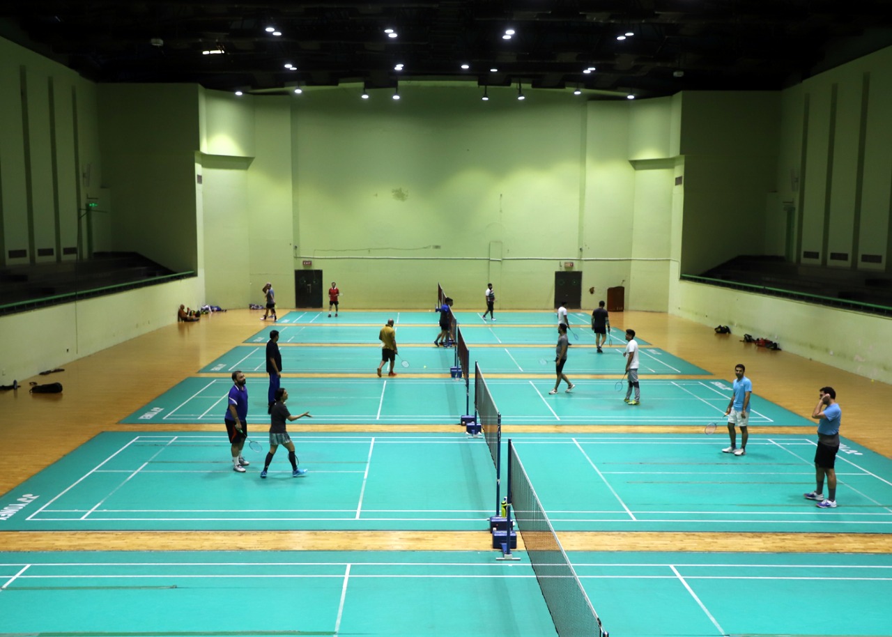 Hon’ble Lt. Governor inspected Siri Fort Sports Complex developed & maintained by DDA.