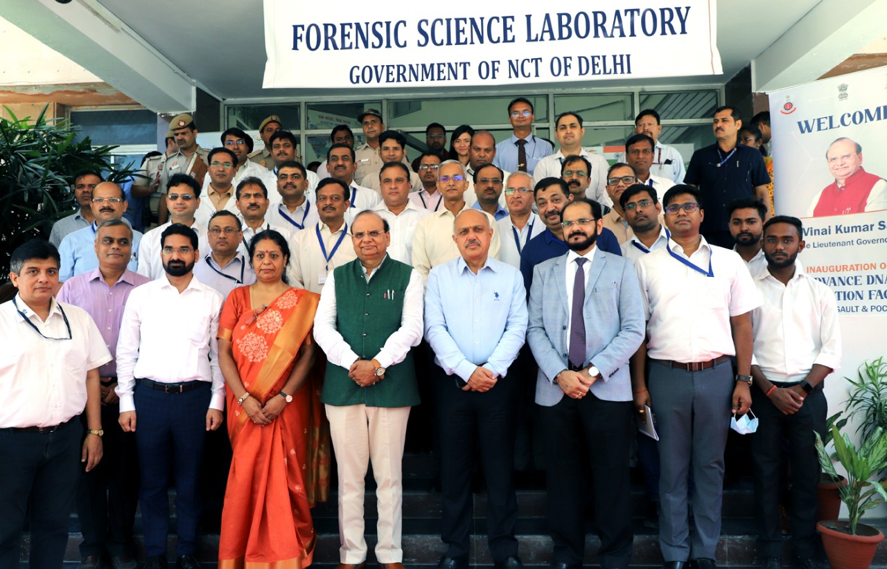 Hon'ble Lt. Governor inaugurated the "Advance DNA Examination Facility for Sexual Assault & POCSO Cases…