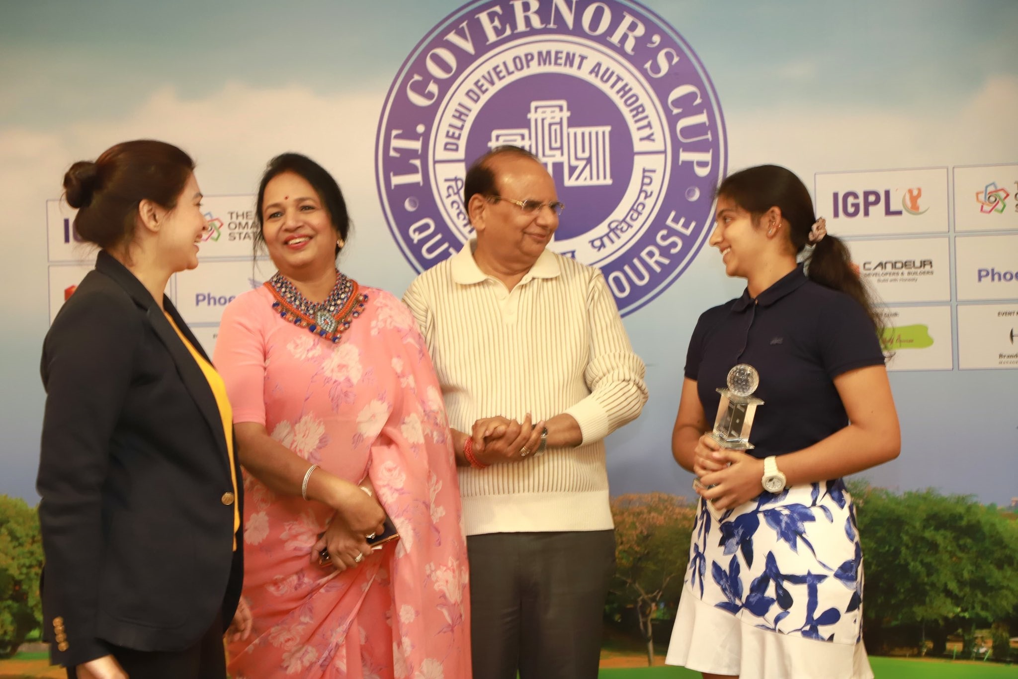 Hon’ble Lt. Governor presided over the prize distribution ceremony for the LG Cup - the 25th Annual Golf Tournament…