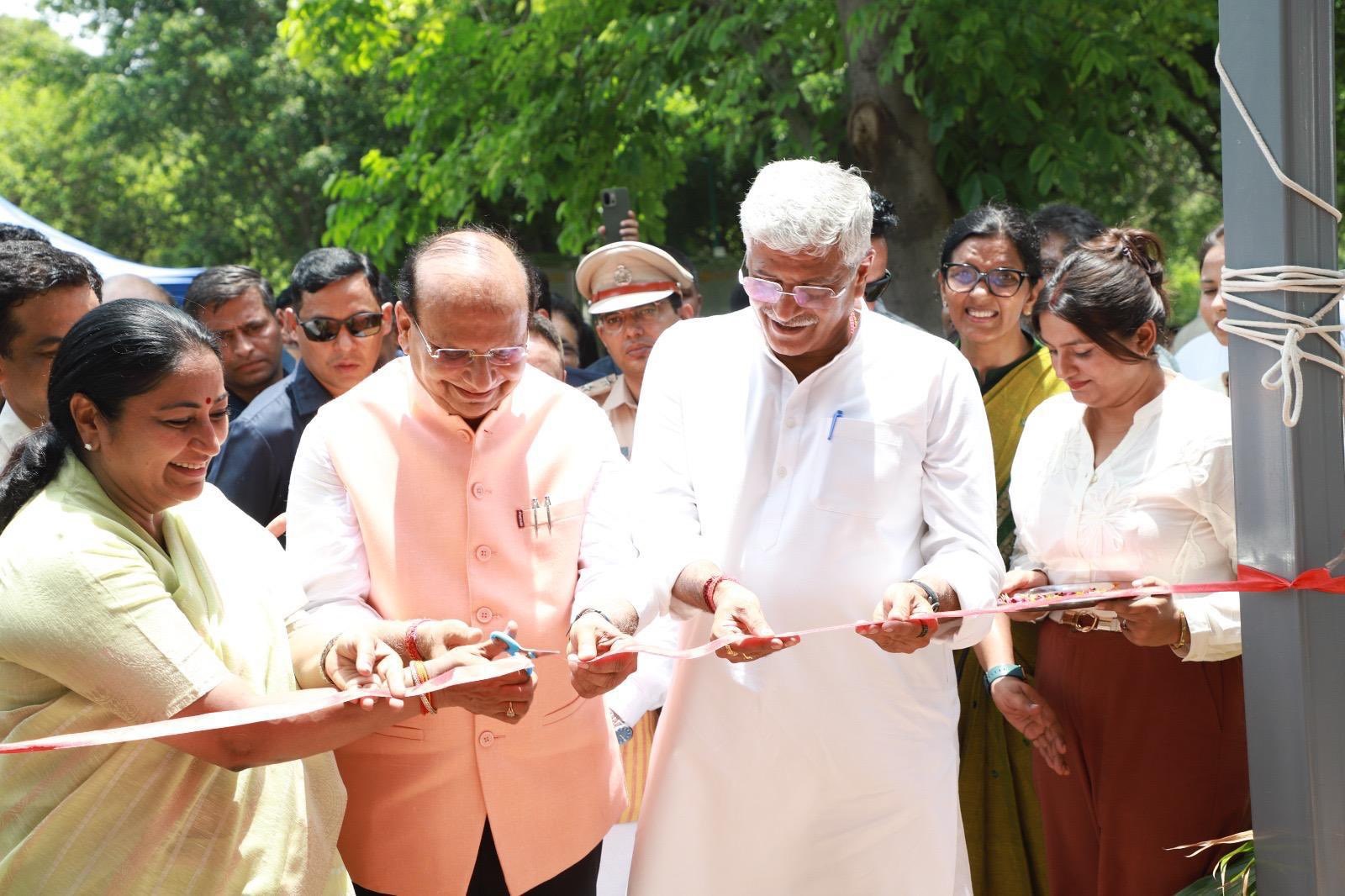 Hon’ble Lt. Governor accompanied Hon'ble Union Minister for Culture&Tourism Shri Gajendra Singh Shekhawat…