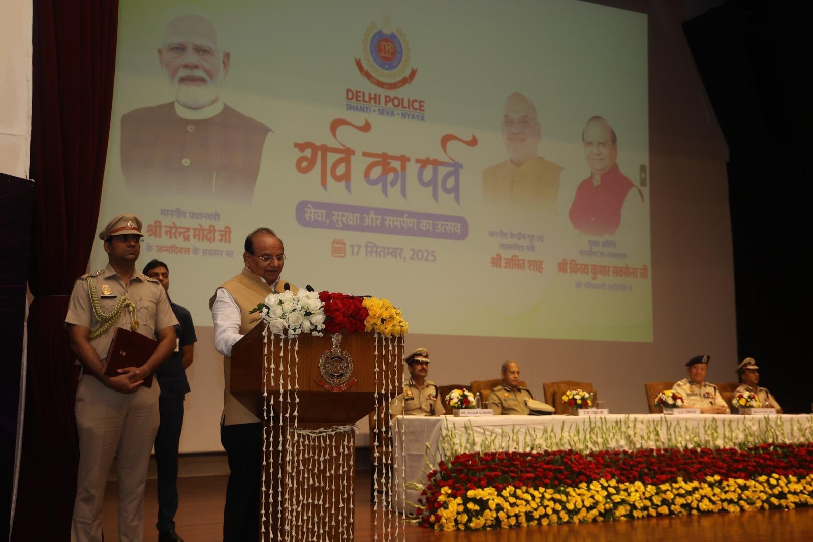 On the occasion of “सेवा दिवस”, the birthday of Hon’ble Prime Minister, Hon'ble Lt. Governor attended “गर्व का…