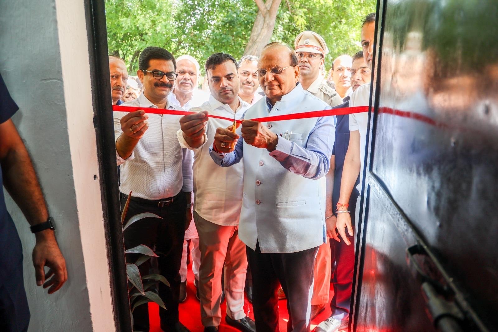 Hon’ble Lt. Governor launched the operations of fully automated anti-smog misting system in Dwarka.