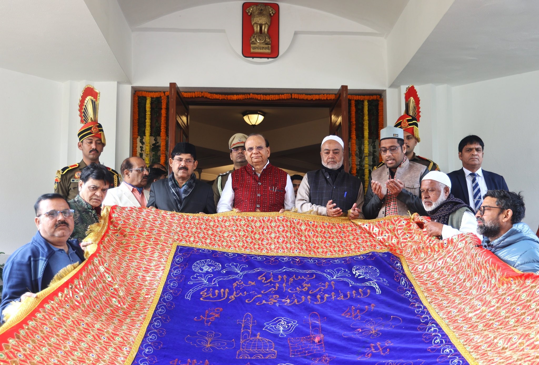 Hon’ble Lt. Governor sent the Holy Chadar to Ajmer Sharif Dargah on the occasion of 814th Urs of Hazrat Khwaja…