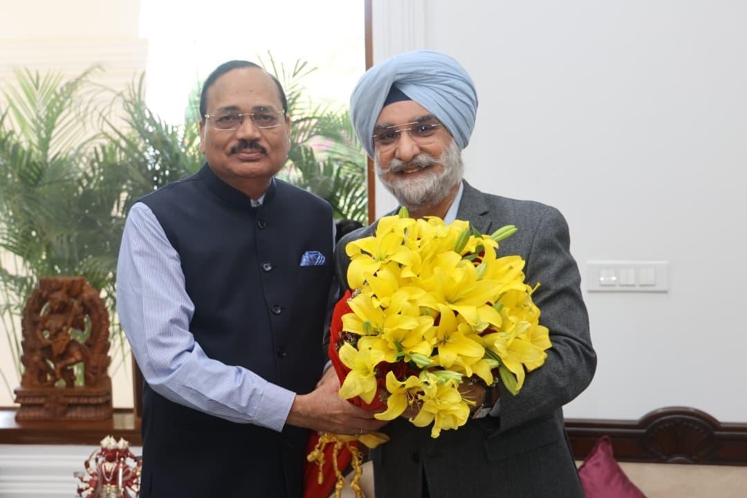 Hon’ble Lt. Governor met Hon’ble Chief Justice of India Justice Surya Kant.