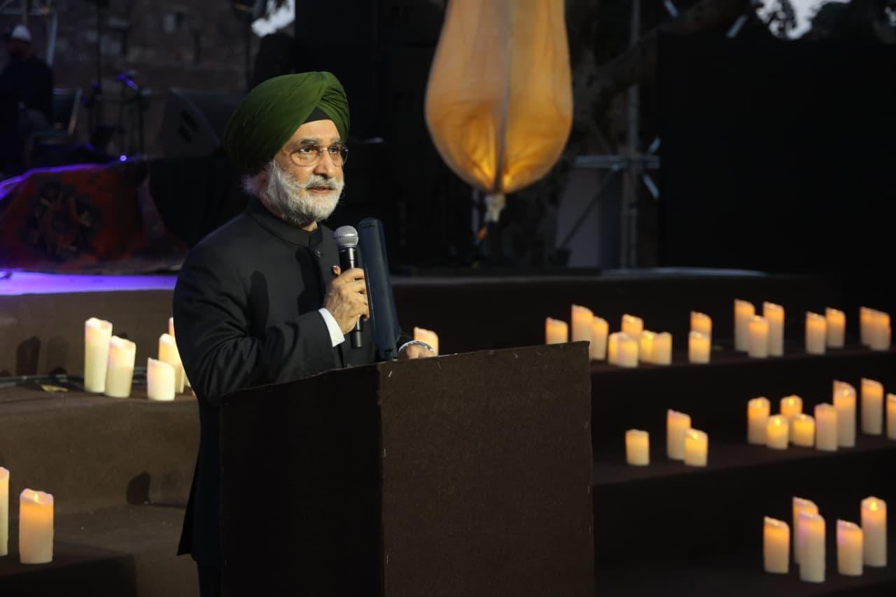 Hon’ble Lt. Governor graced the closing ceremony of Jahan-e-Khusrau at the Purana Qila.
