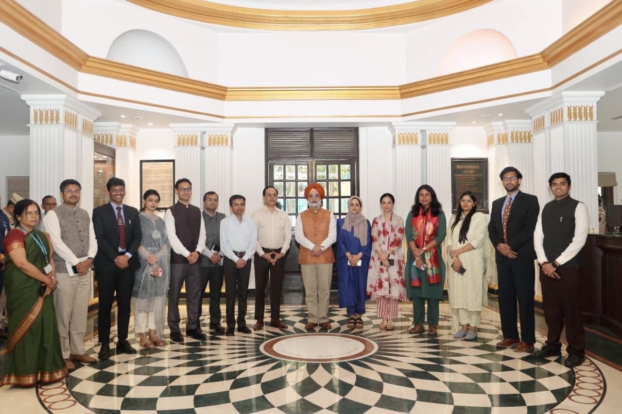 Hon’ble Lt. Governor interacted with IAS Officer Trainees of the 2024 AGMUT Cadre.