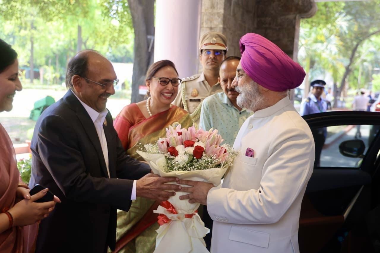Hon’ble Lt. Governor at the 100th Annual Day of Shri Ram College of Commerce.