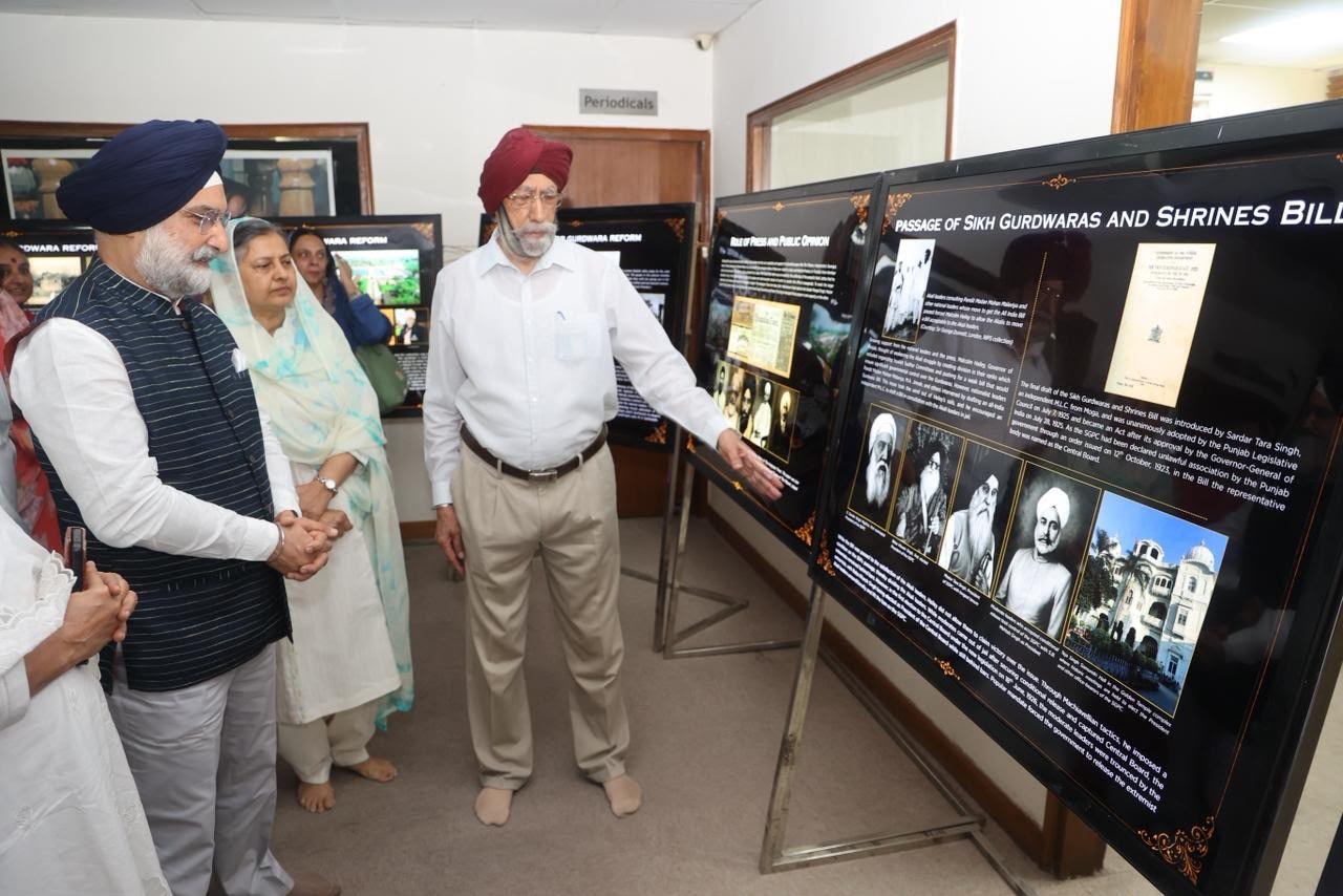Hon’ble Lt. Governor visited the iconic Bhai Vir Singh Sahitya Sadan.