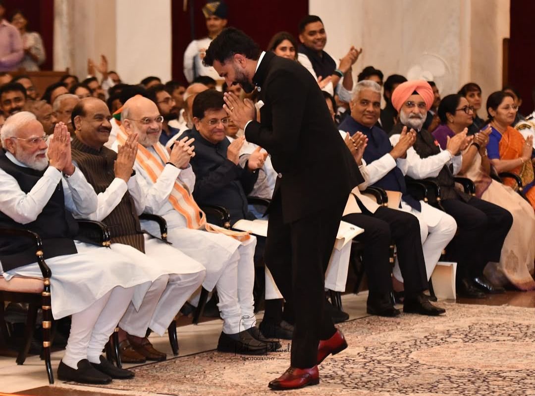 Hon’ble Lt. Governor attended the Padma Awards Investiture Ceremony (Phase-II) at Rashtrapati Bhavan.
