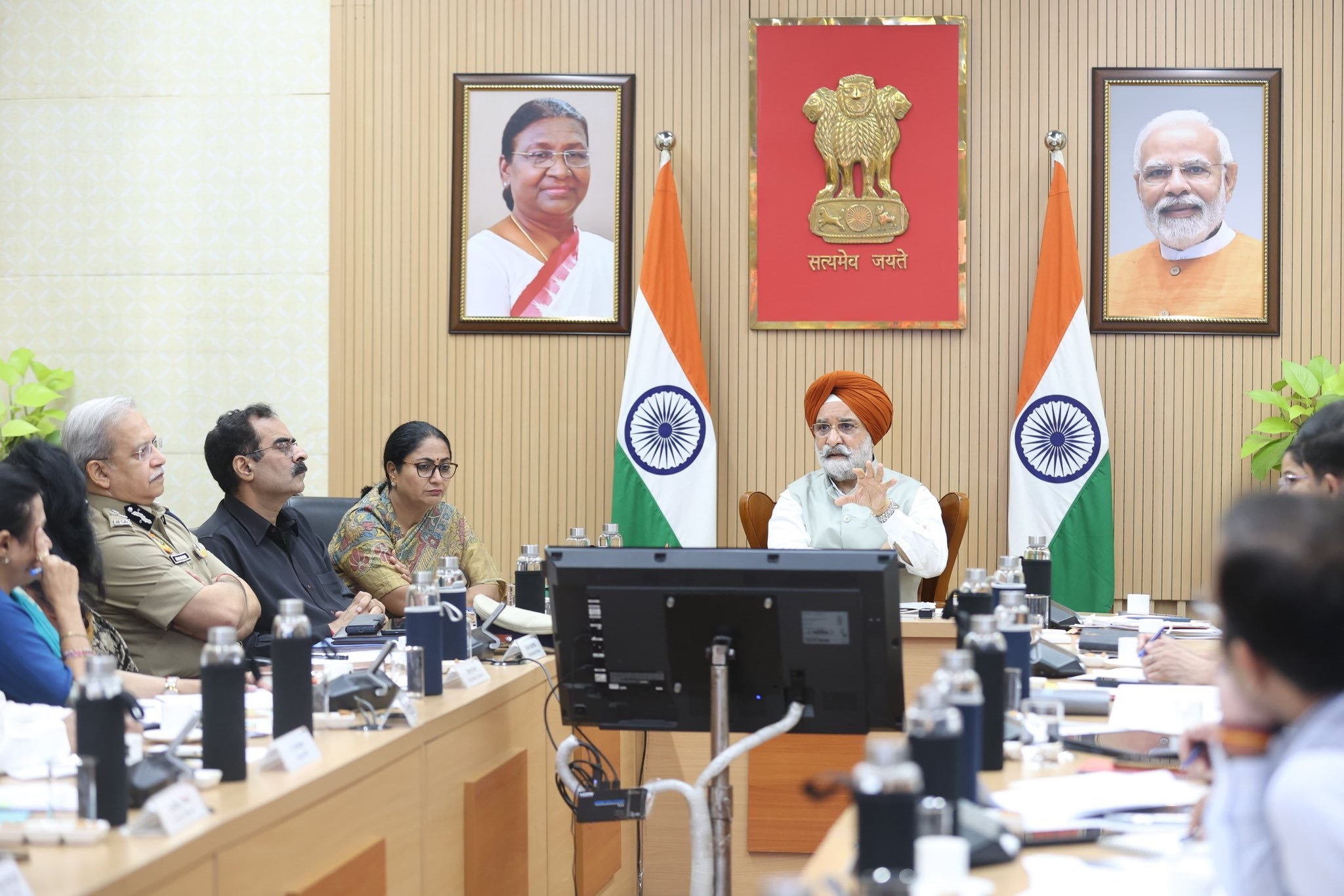 Hon’ble Lt. Governor reviewed a high-level meeting on the ongoing Child Protection Month with Hon’ble Chief Minister,…