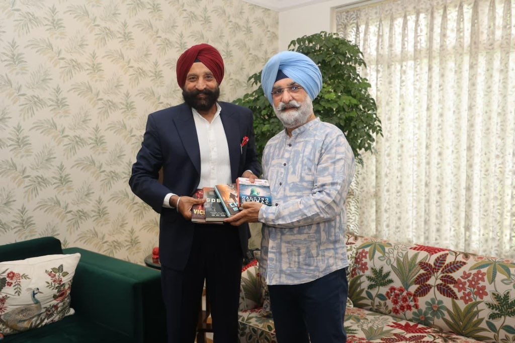 Lt. Cdr. Harinder S Sikka (Retd.), Group Director, Strategic Business, Piramal Enterprises Ltd., called on Hon’ble Lt.…