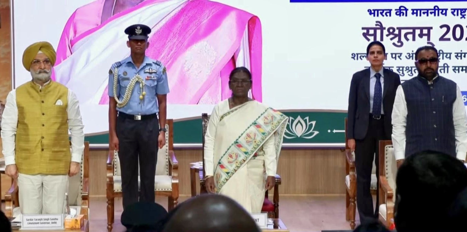 Hon’ble Lt. Governor participated in “Saushrutam 2026” – the International Seminar on Shalya Tantra and Sushruta…