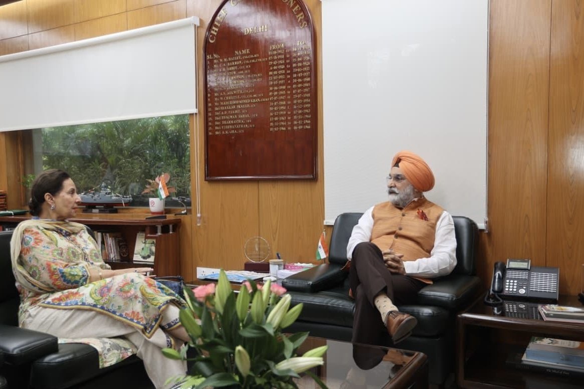 Smt. Preneet Kaur, former Union Minister along with Shri Gurpal Sandhu, Shri Angad Singh and Shri Nirvan Singh, called…