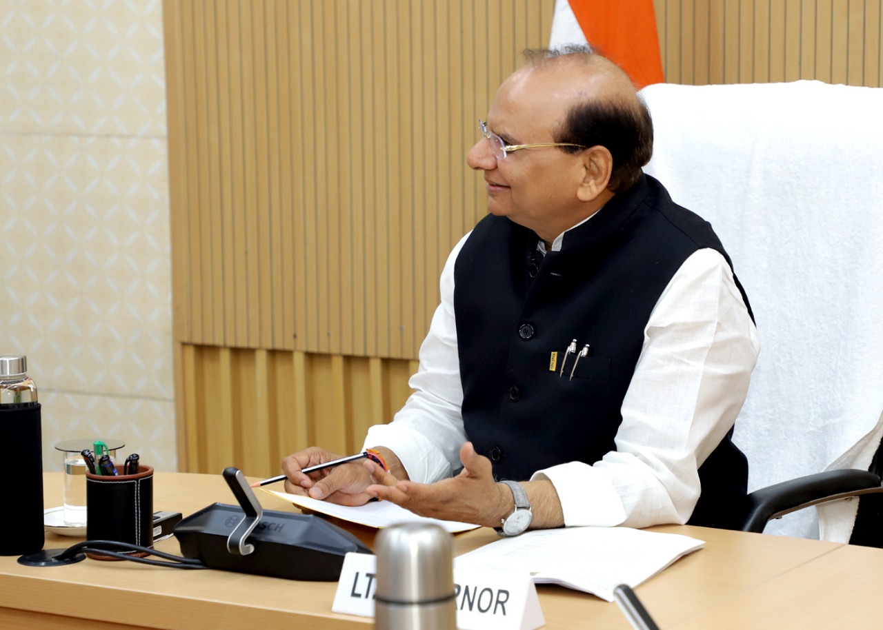 Members of the Delhi Legislative Assembly called on the Hon’ble Lt. Governor at Raj Niwas