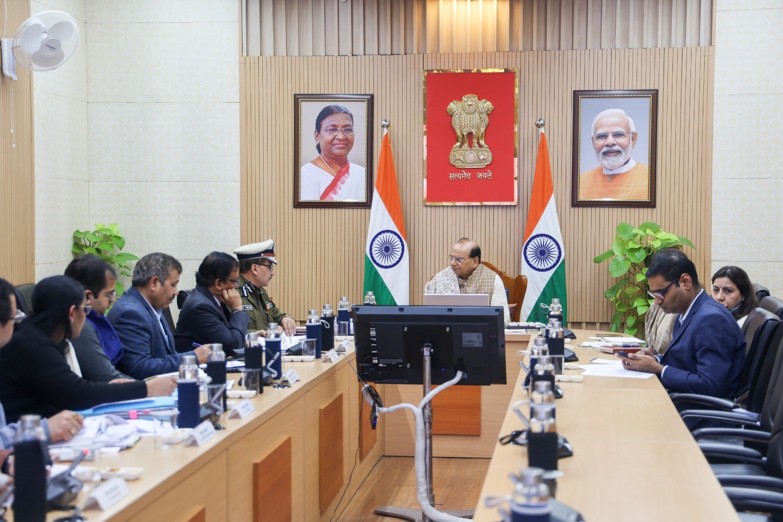 Hon’ble Lt. Governor virtually launched the "Online Parole Management System" in Delhi Prisons.