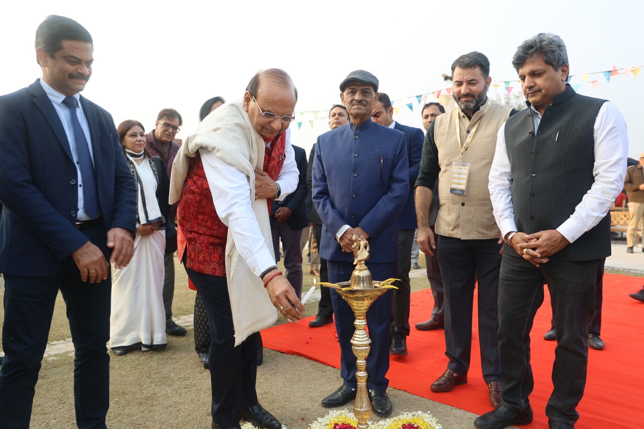 Hon’ble Lt. Governor attended the 69th Foundation Day ceremony of the Delhi Development Authority.