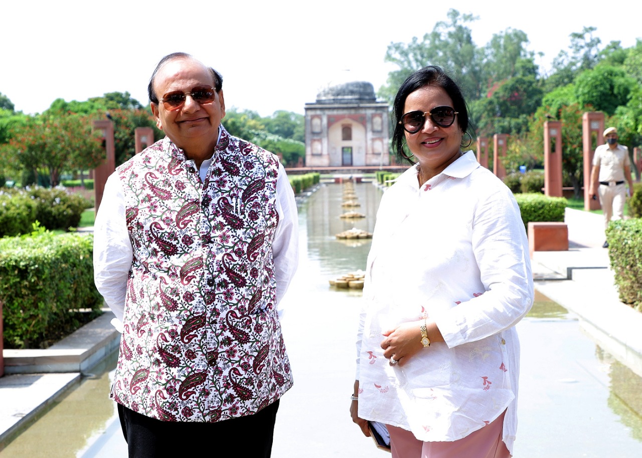Hon’ble Lt. Governor visited the Sunder Nursery Complex.