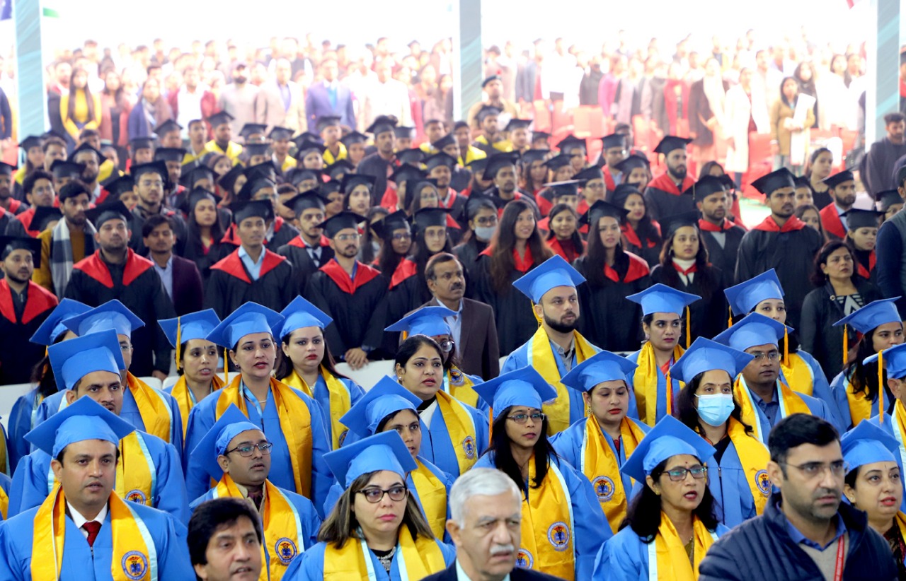 Hon’ble Lt. Governor addressed young and bright graduating students of Delhi Pharmaceutical Sciences & Research…