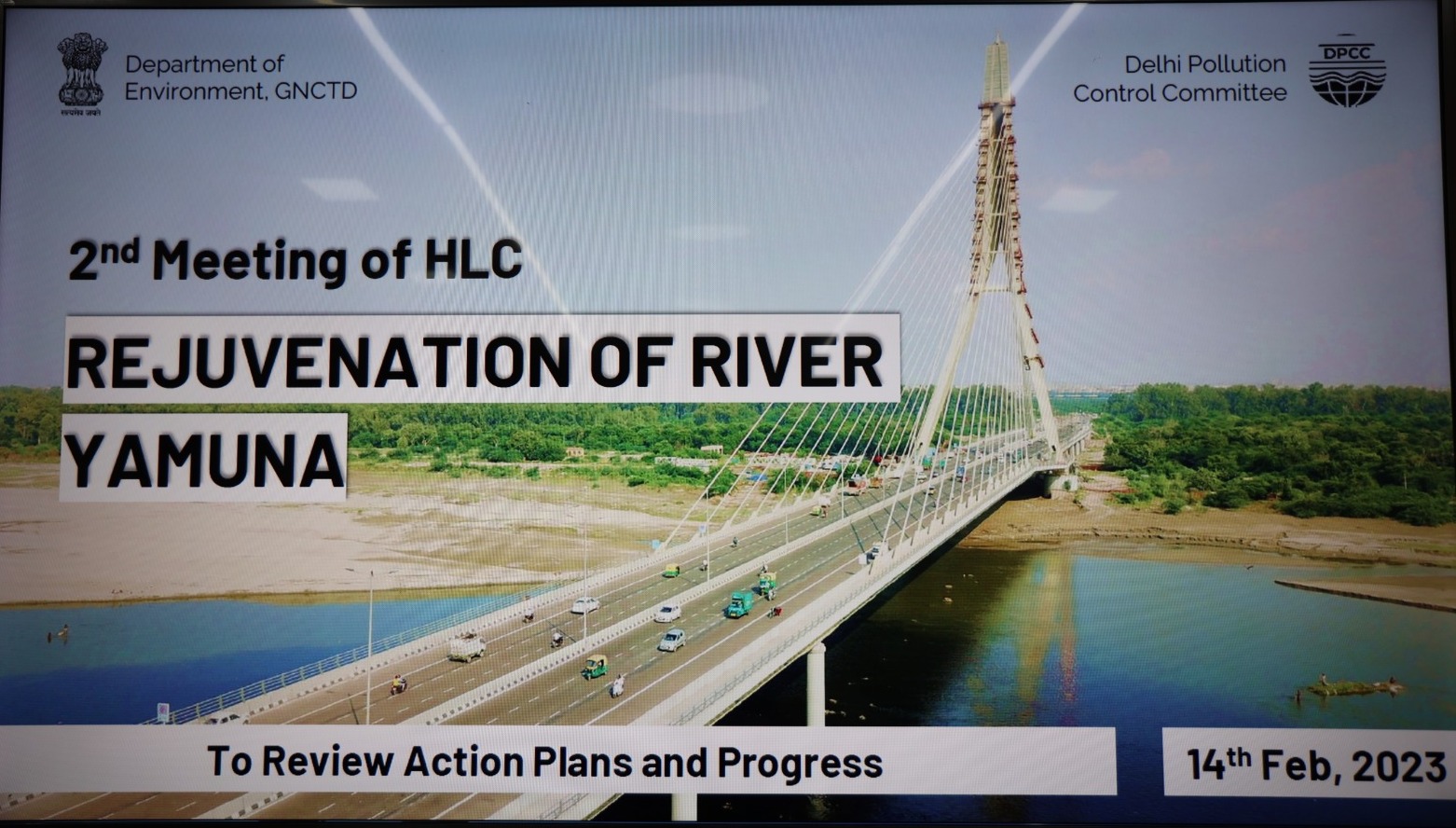 Hon'ble Lt. Governor chaired the 2nd meeting of the High Level Committee (HLC) constituted by the Hon'ble NGT.