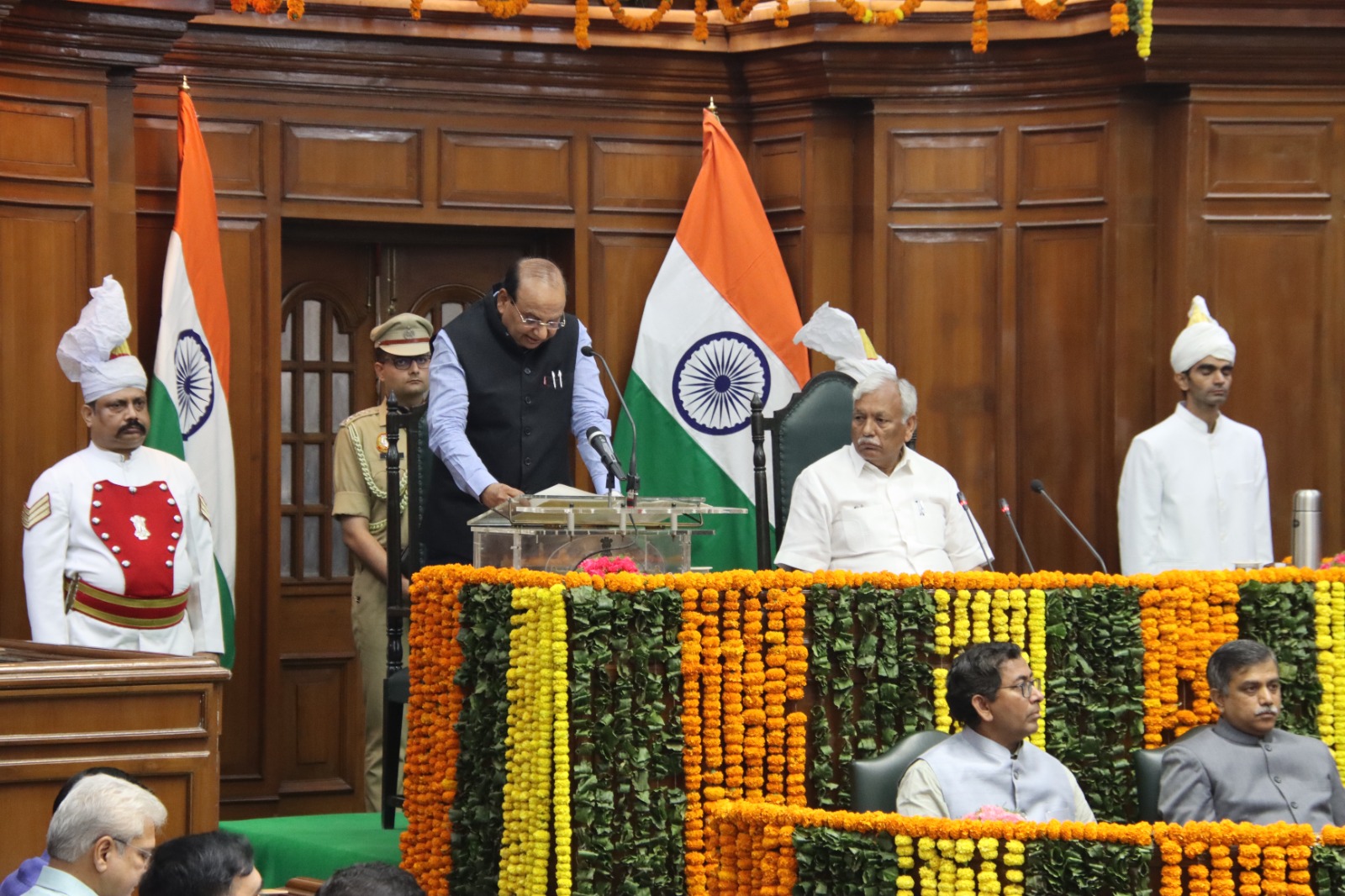 Hon’ble Lt. Governor Addressed The Fourth Session (Budget Session) Of The Seventh Legislative Assembly Of The National…