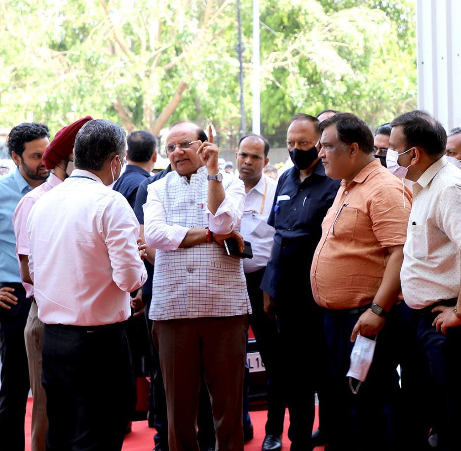 Hon’ble Lt. Governor inspected Gole Market