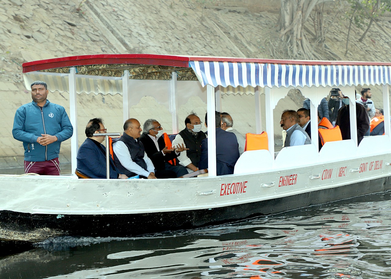 NGT Chairperson, Hon’ble Justice Adarsh Kumar Goel and Hon’ble Lt. Governor jointly inspected the cleaning and…