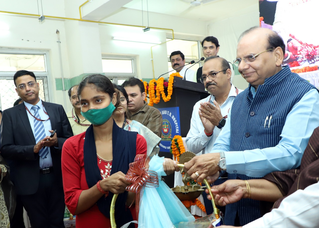 Hon’ble Lt. Governor launched #TBFreeDelhi App & online donation portal for 'Nikshay Mitra' under the…