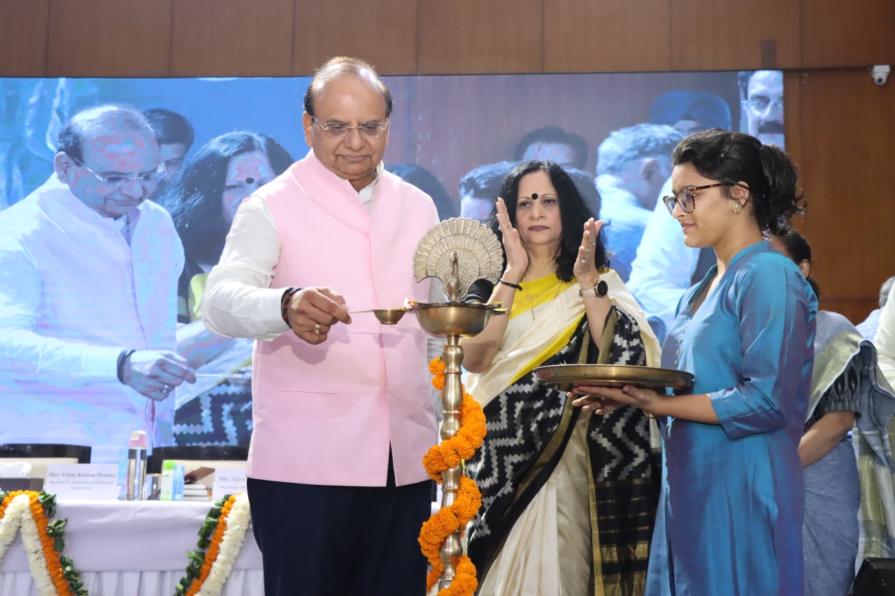 Hon’ble Lt. Governor bestowed Certificates at the 1st Research Award Ceremony of Dr B.R. Ambedkar University and…