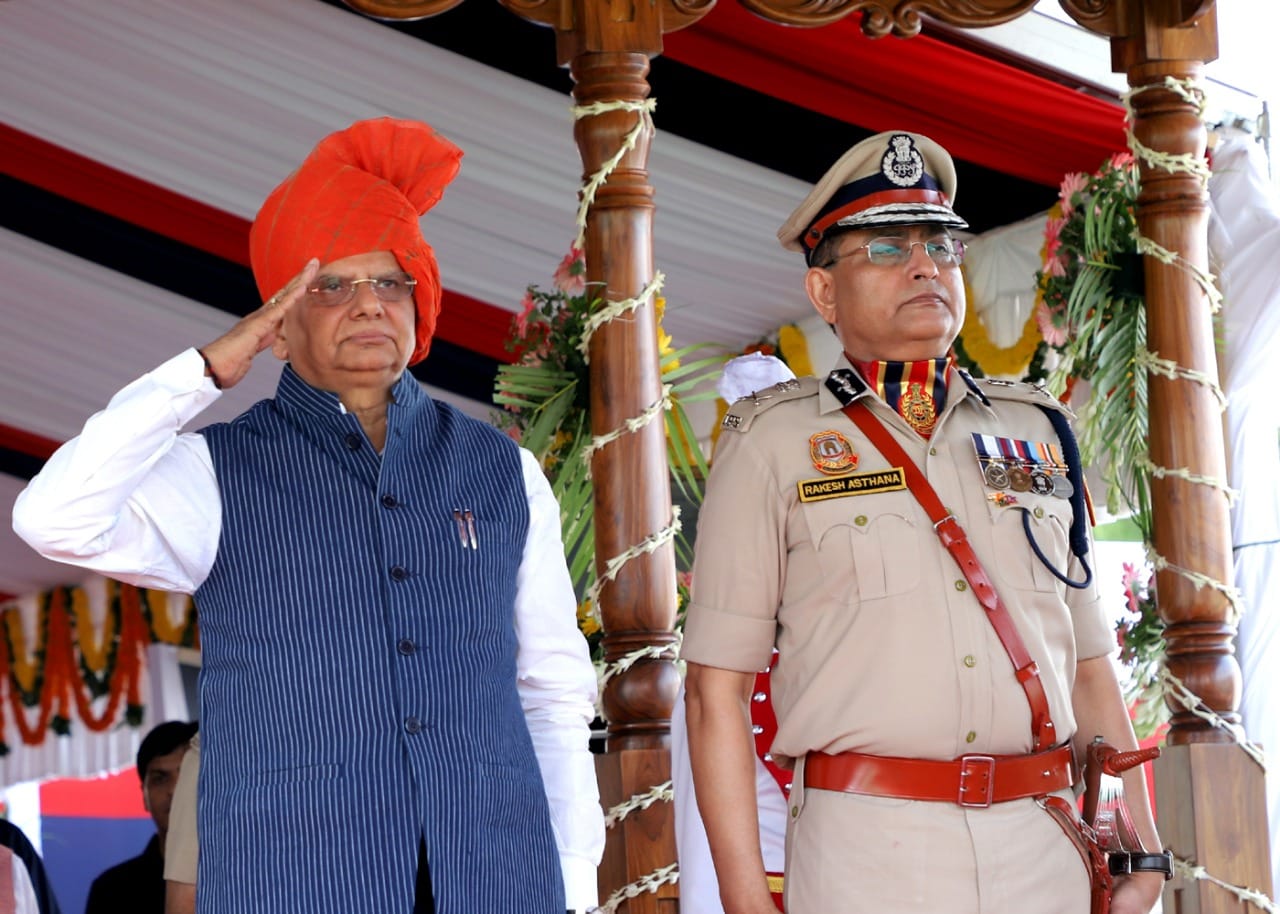 Hon'ble Lt. Governor attended the 1st Commissionerate Day Parde of Delhi Police.