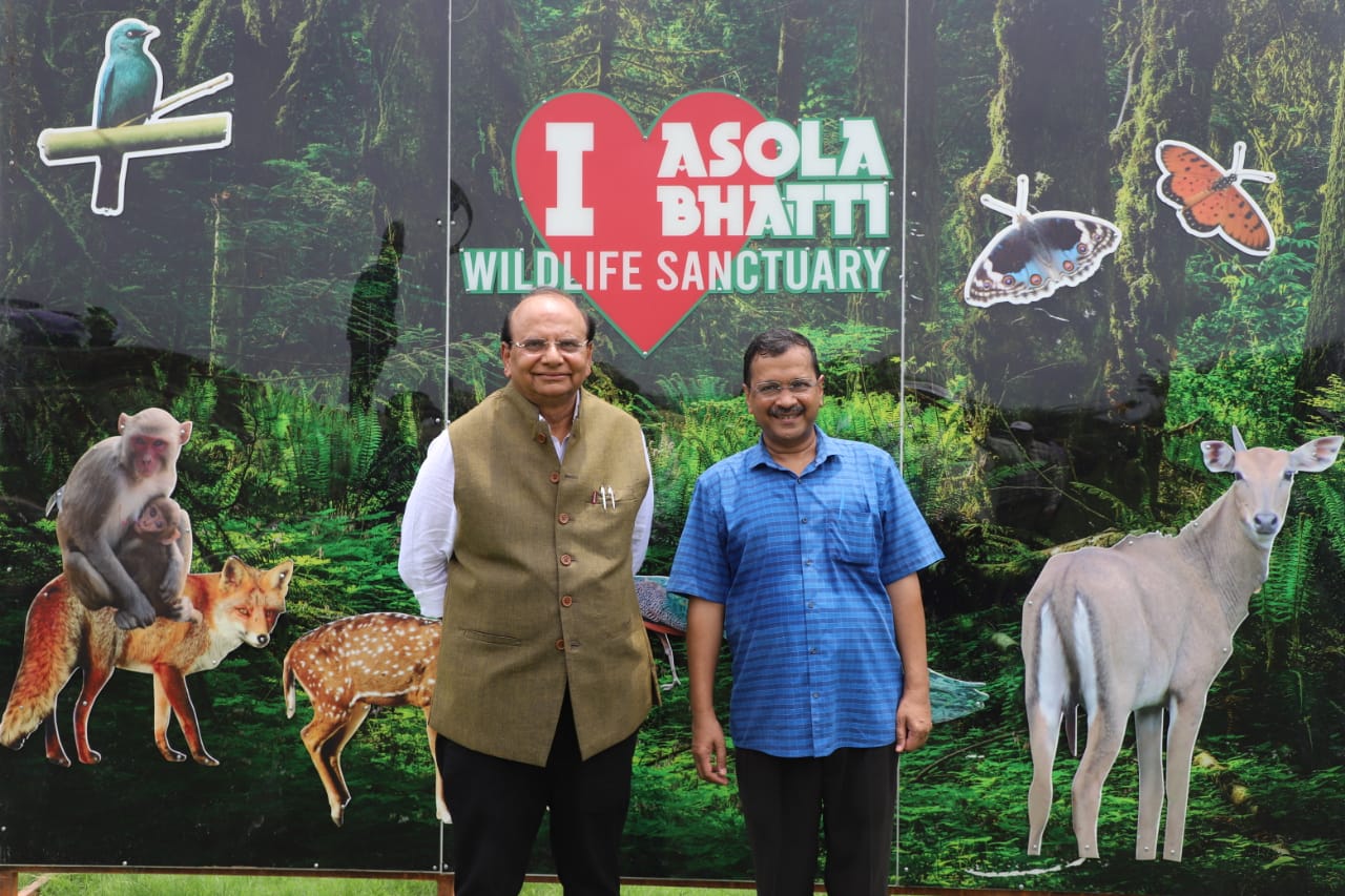 माननीय उपराज्यपाल ने वन महोत्सव - 2023 के अवसर पर असोला-भाटी अभयारण्य में तपोवन, नक्षत्र वन और राशिवन की स्थापना की…