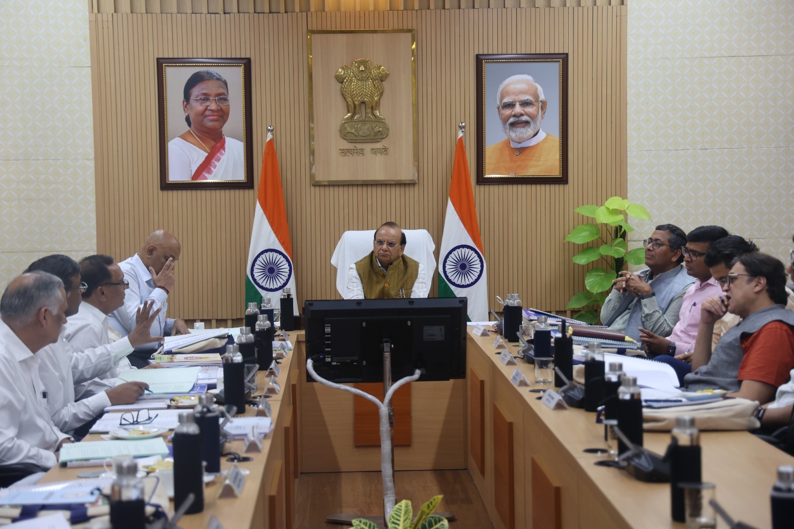 Hon’ble Lt. Governor chaired the 05th meeting of the Court of Delhi Technological University.