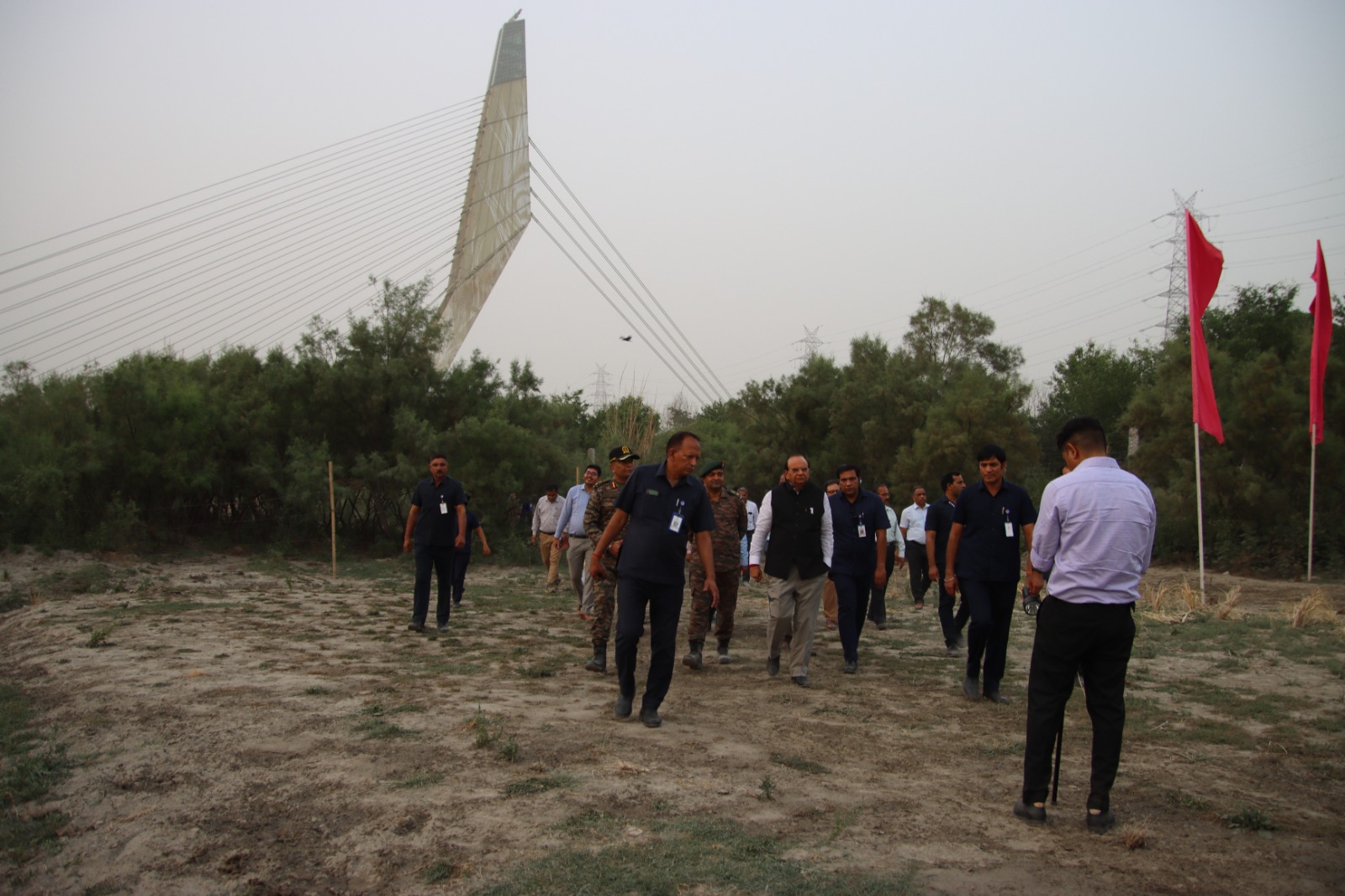 Hon’ble Lt. Governor Laid The Foundation Of Delhi's First Trekking & Adventure Trail Along Yamuna From…