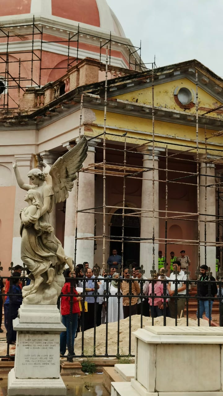 Hon’ble Lt. Governor Visited The Historic & Iconic St James Church.