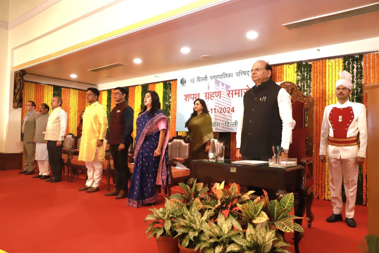 Hon’ble Lt. Governor administered the oath of office to the Chairperson, Vice Chairperson & Members of the…