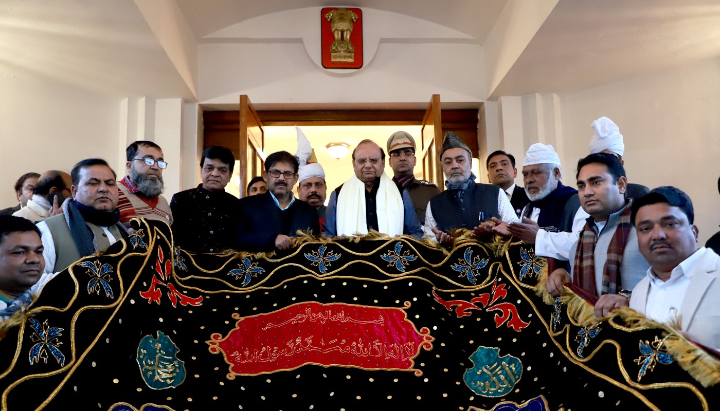 माननीय उपराज्यपाल ने हज़रत ख़्वाजा मोइनुद्दीन चिश्ती रहमतुल्लाह अलैह के 812वें उर्स के मौके पर अजमेर शरीफ दरगाह के लिए…