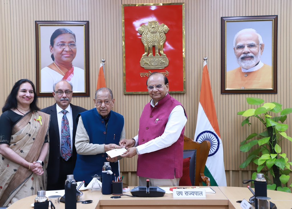 Hon’ble Lt. Governor launched the 75th "TB Seal Campaign" of Delhi Tuberculosis Association.