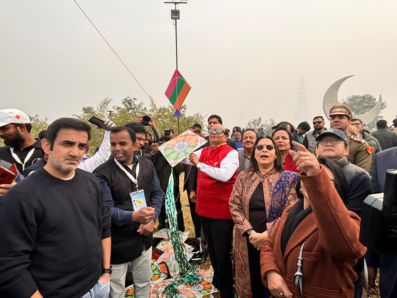 माननीय उपराज्यपाल ने बांसेरा में पहले अंतर्राष्ट्रीय पतंग महोत्सव - "पतंग उत्सव" का उद्घाटन किया।