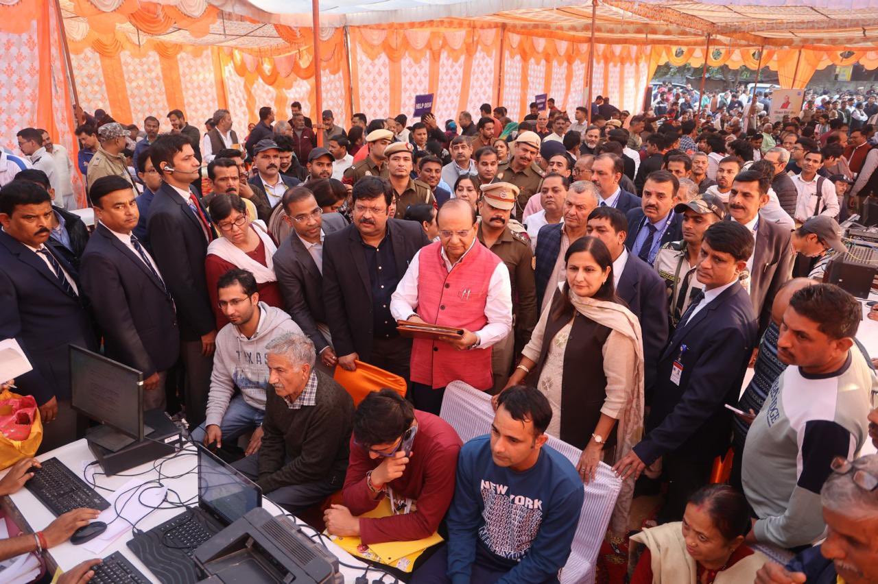 Hon’ble Lt. Governor visited and oversaw the functioning of special camp organised by DDA for on-spot disposal of…